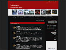 Tablet Screenshot of metalone.jugem.cc